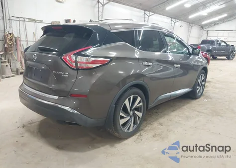 2015 Nissan Murano Platinum из США, поврежденный, VIN 5N1AZ2MH1FN208966